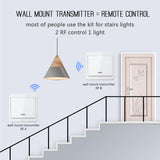 KTNNKG Wireless Smart Home Light Switch Kit,Lighting Control Apparatus