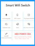 KTNNKG 30amps Smart Pump Switch, Water Heater Timer,Wi-Fi+Remote Control,AC 110V 220V