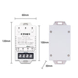 KTNNKG 110V 220V AC 40amps Smart Pump Switch, Water Heater Timer,Wi-Fi+Remote Control