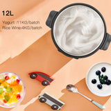 MLGB 12L Automatic Yogurt Maker ,Sweet Wine Maker,Kichmi Maker ,Multi Function Fermenter , Stainless Steel Inner Pot