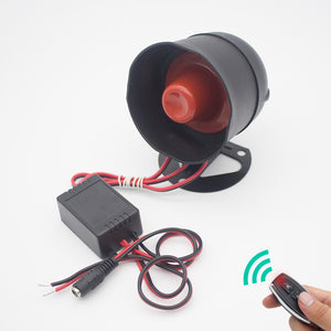 Remote Control Alarm Siren Horn, Loud Voice