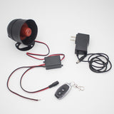 Remote Control Alarm Siren Horn, Loud Voice