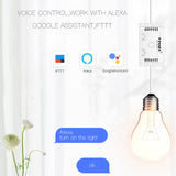 1Gang TUYA wifi light switch 433MHz 110V 220V remote control smart lamp relay receiver